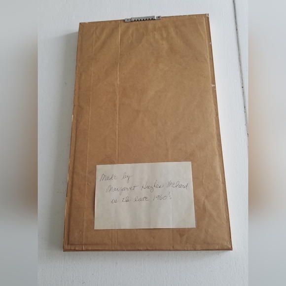 Vintage Framed with Glass Cross Stitch Drummer Minuteman 1776 - Picture 5 of 9